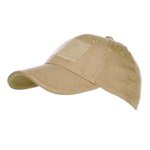 101st - cappellino baseball con velcro tan