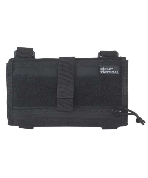 kombat uk  porta mappa da braccio tactical wrist case  black