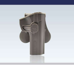 amomax - fondina rigida in polimeri per cz sp01 tan