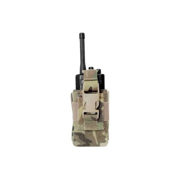 warrior  small radio pouch multicam