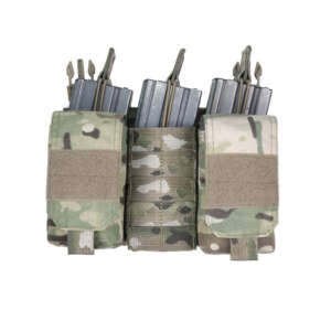 warrior   detachable front panel mk1 (3 x 5.56 mag pouches and 2 utility pouches) multicam