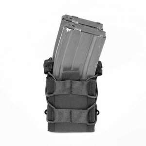 warrior tasca porta caricatori doppia sovrapposti m4 - rapida - black