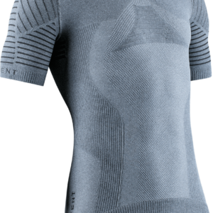 x-bionic - maglietta energizer 4.0 sport manica corta grey melange