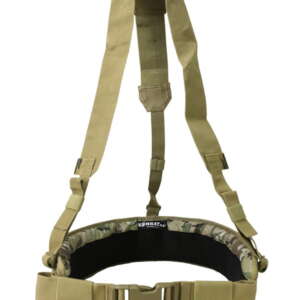 kombat uk - cinturone con spallacci guardian btp