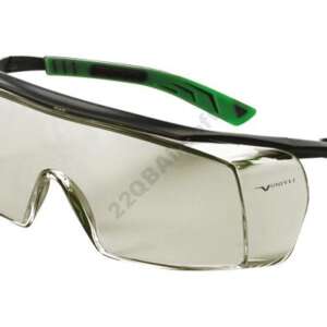univet - copri / occhiali trasparenti5x7 gunmetal/verde.pc clear as/af(+)uv400