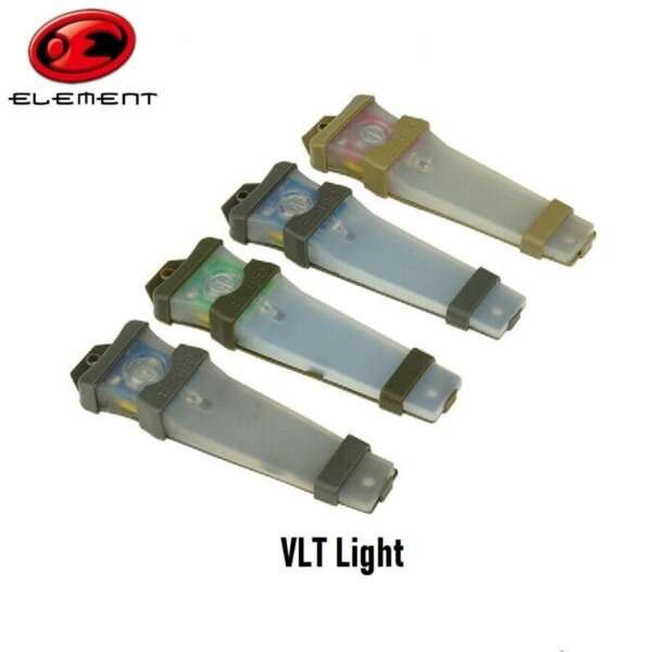 element vlt luce led strobo attacco molle red