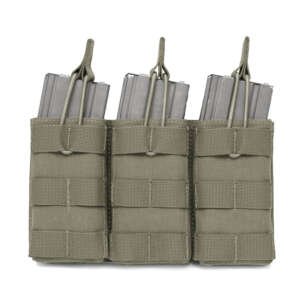 warrior  tasca porta caricatori tripla bungee retention ranger green