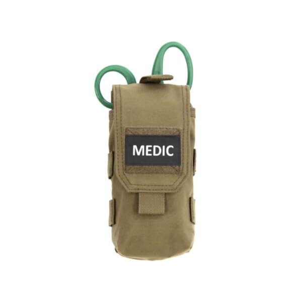 warrior IFAK individual first aid pouch tan