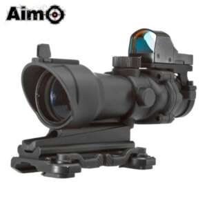 Aim-o ACOG replica 4X32 + MINI RED DOT